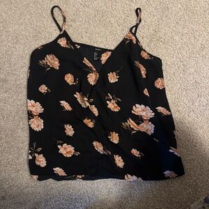 Floral wrap tank